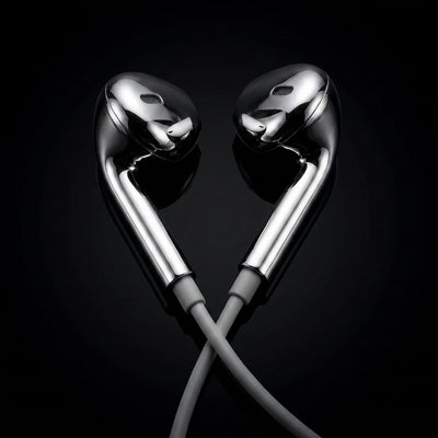 Chrome Wired Earbuds
