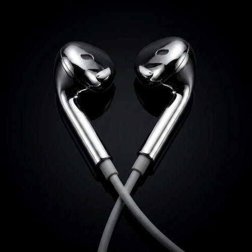 Chrome Wired Earbuds
