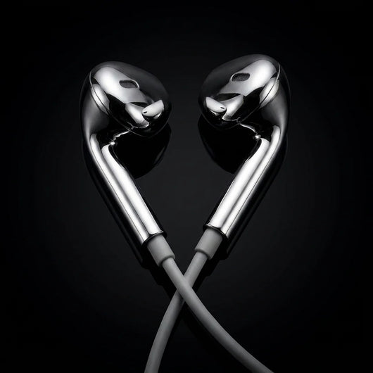 Chrome Wired Earbuds