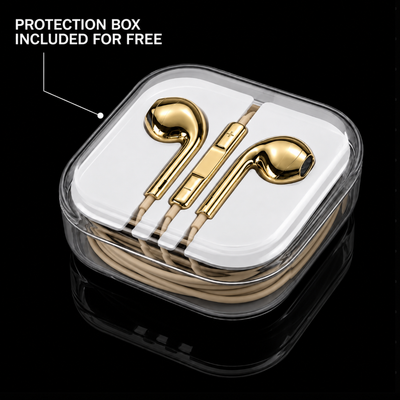 Chrome Wired Earbuds