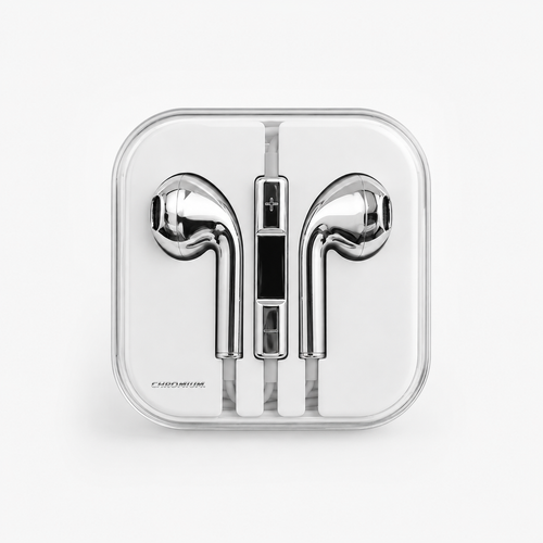 Chrome Wired Earbuds VIP