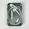 Green Wired Earbuds