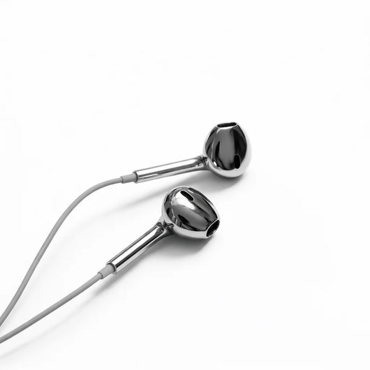 Chrome Wired Earbuds