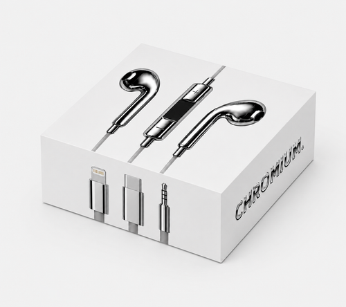 Chromium Wired Earbuds