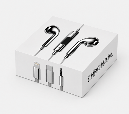 Chromium Wired Earbuds