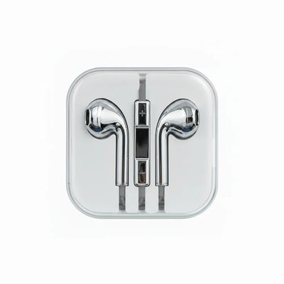 Chrome Wired Earbuds
