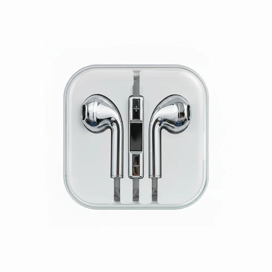 Chrome Wired Earbuds