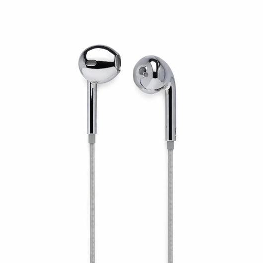 Chrome Wired Earbuds